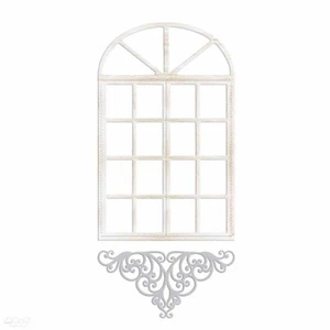 DPCRAFT Stanzform Präge Stanzschablone Cutting Die, Fenster mit Dekor - Bild 1 von 4