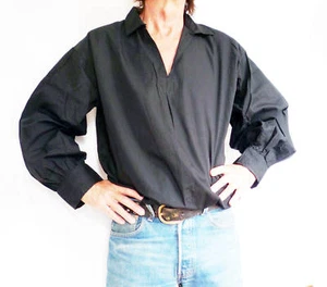 LOOSE Baumwolle Piraten-/Fechten Swashbuckling Shirt, Halloween, Kostüm, 46 Zoll - Bild 1 von 2