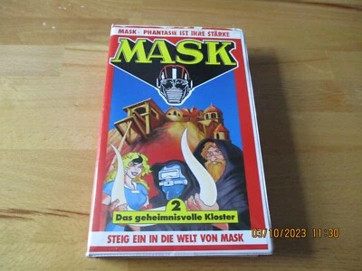 VHS - MASK (2) - Das geheimnisvolle Kloster / Polyband - Bild 1 von 4