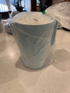 Tupperware Pitcher 2 Qt Push Button Blue Lid Pastel Blue and White - NEW - Picture 1 of 1