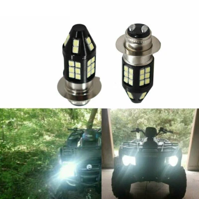 Headlights For Honda Sportrax TRX400EX 1999-2008 6000K 100W LED Lights Bulb Foto 1 de 4