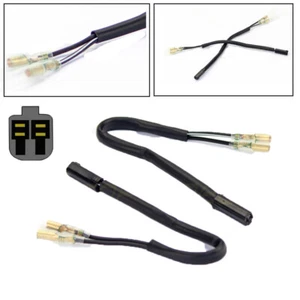 Turn Signal Adapter Plugs For Suzuki GSF Bandit GSX600F GSX-R600 750 TL DRZ400SM - Picture 1 of 9