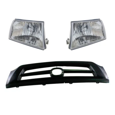 Conjunto de rejilla + juego de faros halógenos para 01-10 Mazda B4000 B3000 B2300 Foto 1 de 4