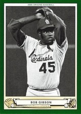 Bob Gibson Origins Upper Deck 2005 Baseball Card #150
