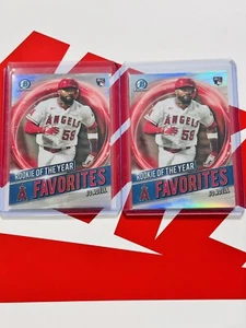 (2) 2021 Topps Bowman Chrome JO ADELL Rookie of the Year Favorites RC #RRY-JA - Picture 1 of 1