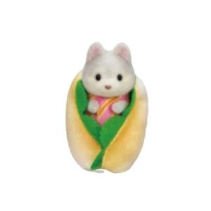 Sylvanian Families Kirakira Kuji kleines Baby Husky Preis G Calico Critters Japan - Bild 1 von 3