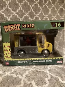Deadpool Dorbz Ridez Chimichanga Delivery Truck Funko 16 Marvel Movie Figure Box - Picture 1 of 4