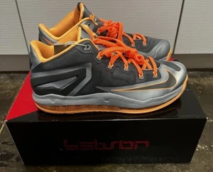 New In Box Nike Air Max LeBron XI 11 Low Magnet Grey Size 12 Shoes Never Worn - Picture 1 of 6