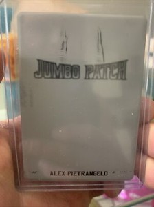 2020-21 Leaf In The Game Used Hockey Plate 1/1 Jumbo mem. Alex Pietrangelo