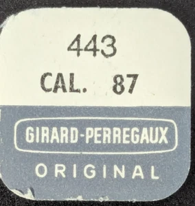 NOS Girard Perregaux Cal. 87  /  Zodiac 41 -  Set Lever & Screw Watch Part #443 - Picture 1 of 2