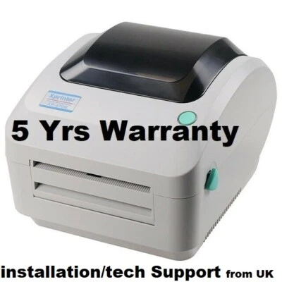 XP-470B Direct Thermal Label Printer Free Zebra Roll 6x4 royal mail etsy hermes - Image 1 of 4