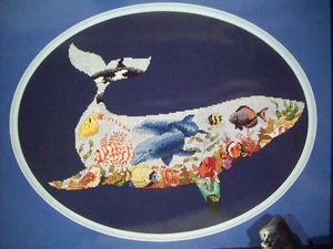 Whale Spirit of Nature cross stitch patterns  ocean fish - Picture 1 of 2