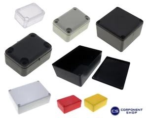 ABS Kunststoff Box für Elektronik Hobby Projekte Gehäuse Case ALLE Größen UK - Bild 1 von 90