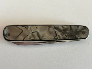 HARTKOPF & Co. Solingen | Altes Taschenmesser | Perlmutt-Imitat (?) | - Bild 1 von 7
