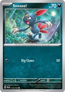 SNEASEL X 4 133/193 N/M PALDEA POKEMON EVOLUTO - Foto 1 di 1