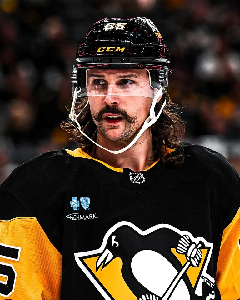 Erik Karlsson Movember 肖像 匹兹堡企鹅 8 x 10 NHL 曲棍球照片 — 第 1/1 张图片