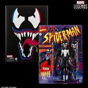 Spider-Man Marvel Legends Retro Venom Pulsecon HASCON Action Figure (HASBRO)