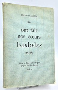 Guy Levis Mano: MADE OUR HEARTS BARBED. Pierre César Lage drawings - E.O - Picture 1 of 3