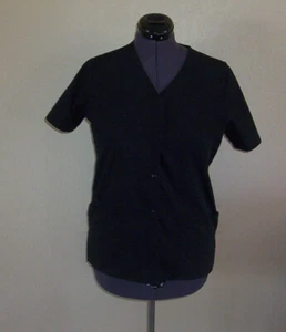 Ropa de trabajo para mujer Cherokee negra manga corta uniforme pequeño - Imagen 1 de 2