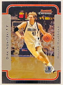 Dirk Nowitzki 2003-2004 Bowman Chrome Basketball NM-MT Card #20