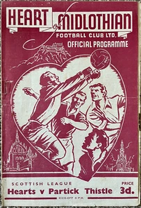 Heart Of Midlothian v Partick Thistle 11. Oktober 1952 - Bild 1 von 3
