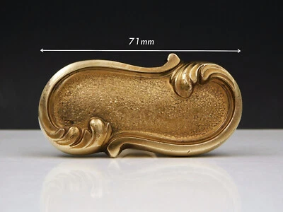 ▨7X7mm Ancien Bouton de Porte ou Fenêtre en Bronze,poignée dorée  Style Louis XV - Photo 1/4
