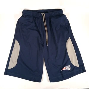 NFL New England Patriots Hombre Atlético Gimnasio Pantalones Cortos TX3 Azul Genial S 28-30in W - Imagen 1 de 4