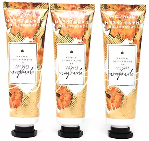Bath & Body Gingham Glow Hand Cream 3 pc Mini Travel Set Yellow 1 oz Each New - Picture 1 of 1