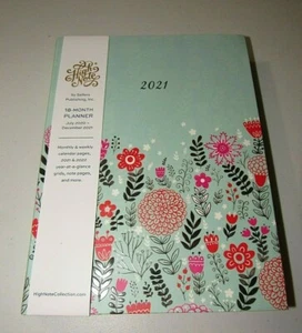 DINARA MIRTALIPOVA MINT PETIT FOLK FLORAL 18 MO. 2020-2021 WEEKLY FLEXI PLANNER - Picture 1 of 6