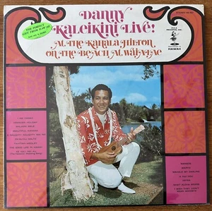 LP: DANNY KALIEKINI - Live! (At the Kahala Hilton Hotel) (SEALED) - Foto 1 di 2