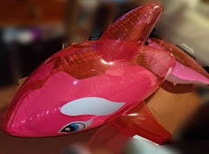 Pink Inflatable Orca 3m Inflatable World - Bild 1 von 4