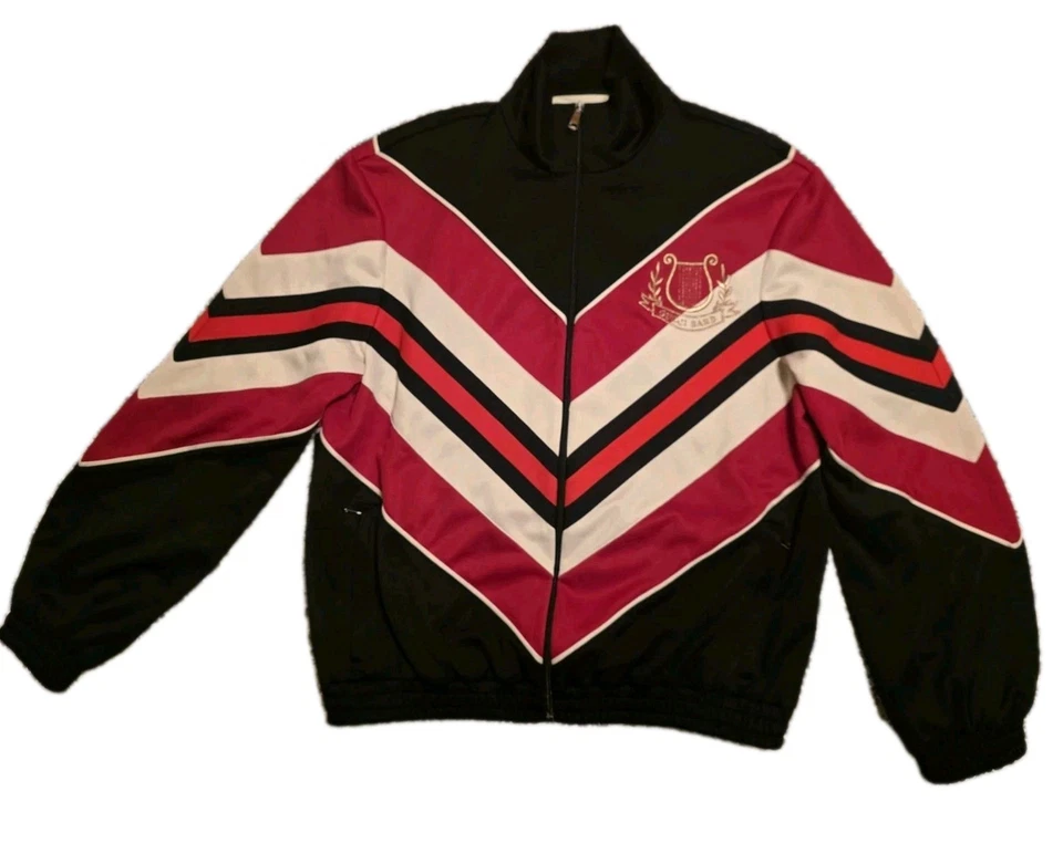 GUCCI Band Track Jacket Polyester Black Size SMALL - Image 1 of 4