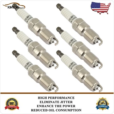 6x bujías de iridio y platino para Mercury Mountaineer 4,0 L 1998-2005 Foto 1 de 4