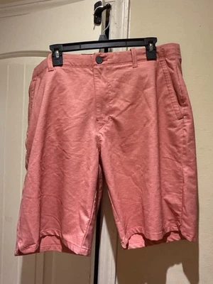 Pantalones Cortos Tommy Bahama Coral Frente Plano Talla 38 | Forro Estampado Piña Foto 1 de 3