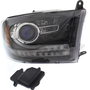 For 2016-2018 RAM 1500/2500/3500 PickUp Headlight Projector Black Passenger Side - Picture 1 of 6