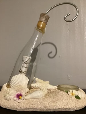 Yankee Candle BEACH FLOWER Hanging Tart Wax Warmer Seashells Beach Nautical (T32 - Image 1 of 4