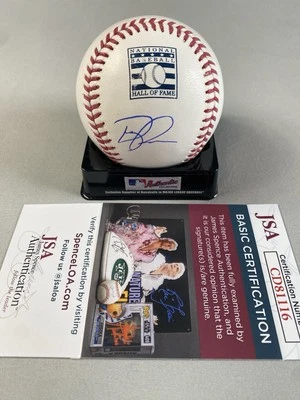 TERRY FRANCONA AUTOGRAPH BASEBALL HALL OF FAME LOGO BASEBALL JSA CD81116 - Image 1 of 2