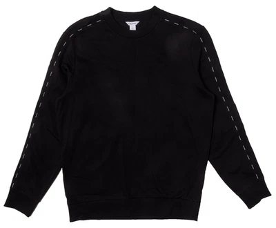 SUDADERA CALVIN KLEIN NUEVA CON ETIQUETAS PARA HOMBRE CON LOGOTIPO CÓNICO CUELLO REDONDO talla M NEGRA Foto 1 de 3