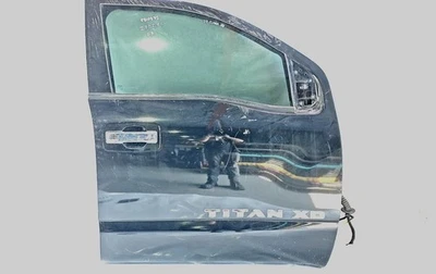 2016 2019 Nissan Titan XD OEM G41 Magnetic Black Front Right Door Minor Scuffs - Image 1 of 4