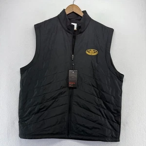 Callaway Golf Vest Mens XL Black Puffer Weather Series Performance Tech LOGO NEW - Picture 1 of 10