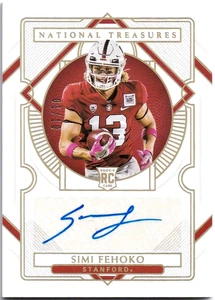 National Treasures 2021 SIMI FEHOKO RC automático #01/10!!! Cardenales - Imagen 1 de 1
