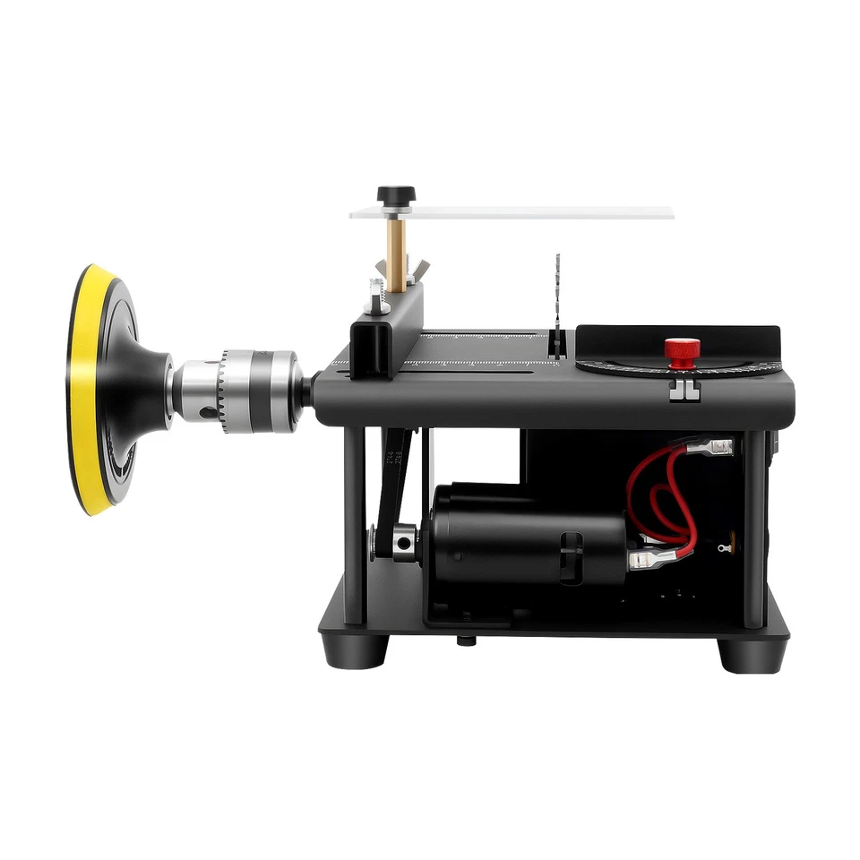 NAMASYO 4.3" Mini Electric Table Saw Hobby&Craft Power Tool Metal Wood Cutting Machine