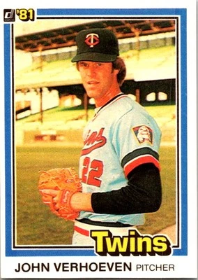 1981 Donruss #564 John Verhoeven - Image 1 of 2