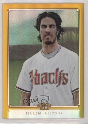 2010 Topps Chrome Topps 206 Chrome Gold Refractor /50 Dan Haren #TC33 - Image 1 of 2