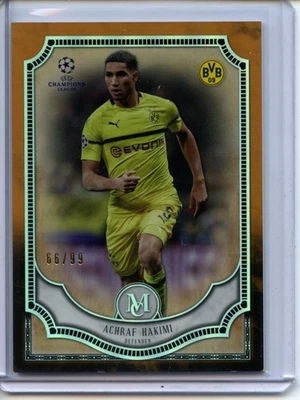 2018-19 Topps Museum Collection UEFA CL COPPER #40 Achraf Hakimi #66/99 - Image 1 of 2