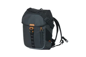 Basil Miles Tarpaulin Backpack Black 17L - Picture 1 of 9
