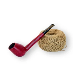 Bruyère Pfeife Bruyère Holz Rotpfeife Rauchen Tabakpfeife Billard Bruyère Unikat Pipe - Bild 1 von 9