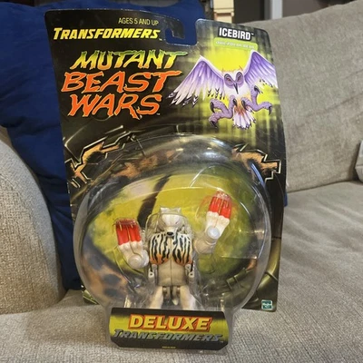 Hasbro 1999 Transformers Mutant Beast Wars Deluxe Icebird MOC Owl Polar bear - Image 1 of 4