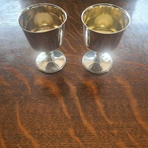 Two York Silver Goblets commemorating the founding of the City of York in AD71 - Picture 1 of 5