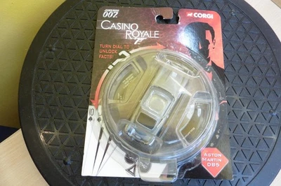 CORGI ASTON MARTIN DB5 CASINO ROYALE SEALED ON CARD ISSUED 2006 DIECAST - Image 1 of 3